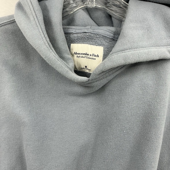 Abercrombie & Fitch Light Gray Hoodie 588 - Picture 3 of 4